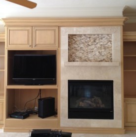 West Lake Hills / Lakeway / Austin Tx fireplace remodeling after
