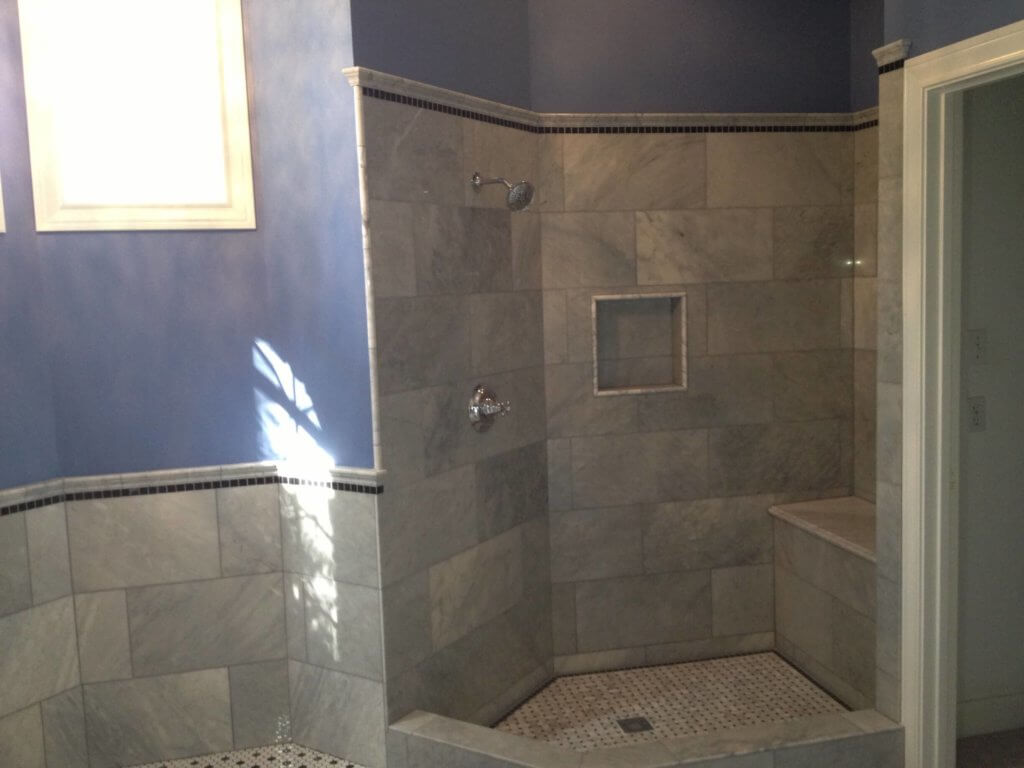 Carrara Marble Victorian Bathroom Remodel - Austin Tx