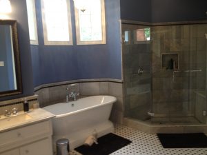 Carrara Marble Victorian Bathroom Remodel - Austin Tx