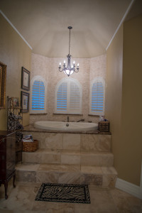 Travertine Custom Shower Bathroom Remodeling in Austin Tx by Vintage Modern Design Build