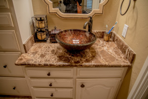 Travertine Custom Shower Bathroom Remodeling in Austin Tx by Vintage Modern Design Build