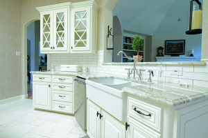 French Provincial Kitchen Remodel in Westlake / Austin Tx by Vintage Modern Design Build