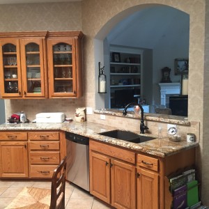 French Provincial Kitchen Remodel in Westlake / Austin Tx by Vintage Modern Design Build