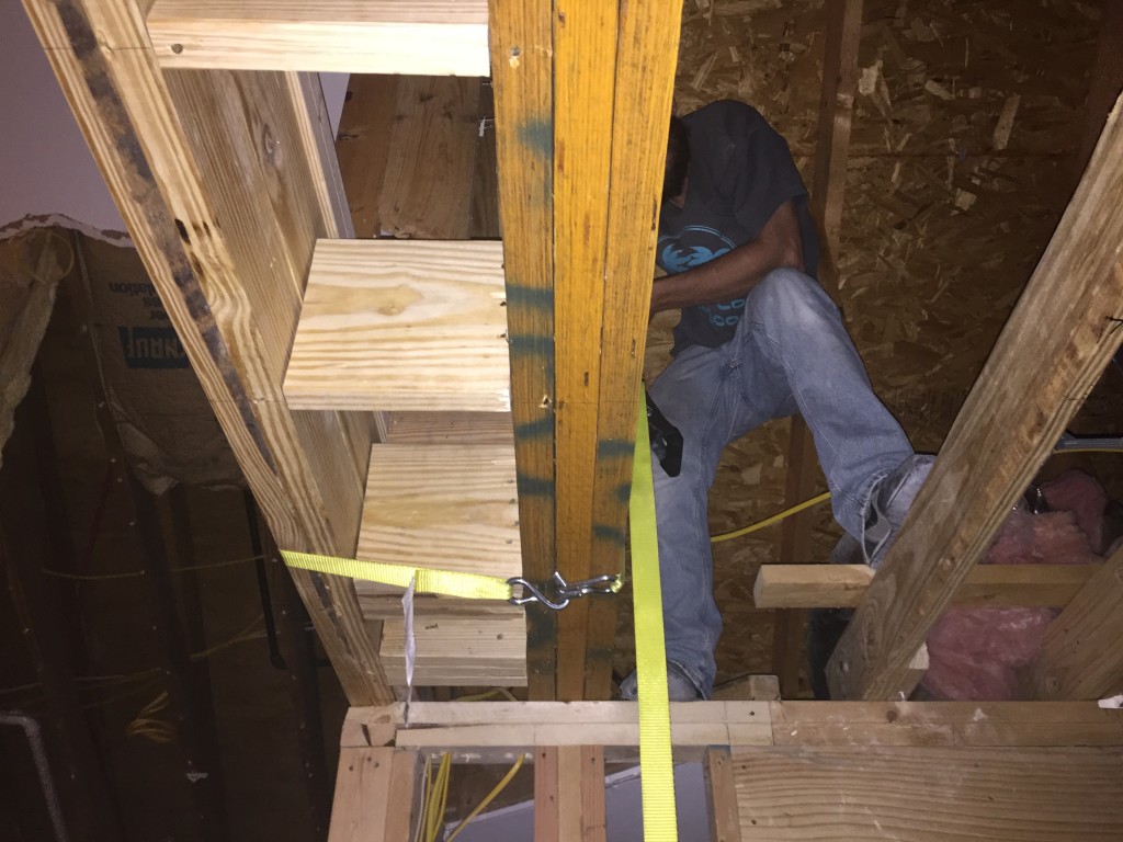 Structural framing repairs in Austin Tx by Vintage Modern Design Build