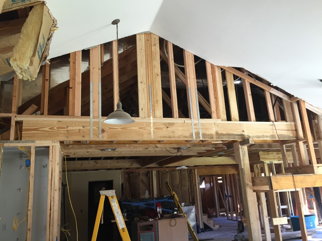 Structural framing repairs in Austin Tx by Vintage Modern Design Build
