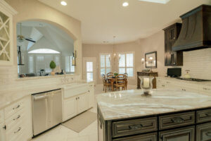 French Provincial Kitchen Remodel in Westlake / Austin Tx by Vintage Modern Design Build