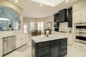 French Provincial Kitchen Remodel in Westlake / Austin Tx by Vintage Modern Design Build