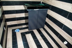 Limestone Bathroom Remodel in Austin Tx