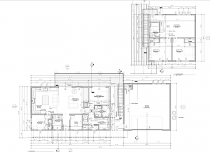 Mid Century Modern Micro Home Floor Plan Austin Tx