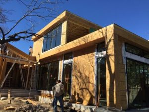 Just installed the windows in this room addition remodeling project in South Austin Tx