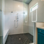 mid century modern Home Bathroom Remodeling Austin Tx by Vintage Modern Design Build