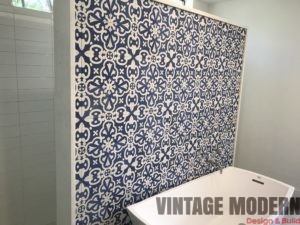 Modern Bathroom Remodeling Project Walk in Shower Austin Tx