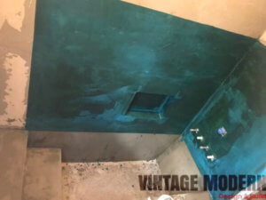 Bathroom remodeling sunken shower contractor Austin TX
