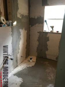 Bathroom remodeling sunken shower contractor Austin TX