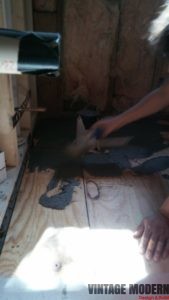 Sunken Shower Bathroom Remodeling Project Austin Tx by Vintage Modern Design Build