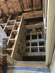 Sunken Shower Bathroom Remodeling Project Austin Tx by Vintage Modern Design Build