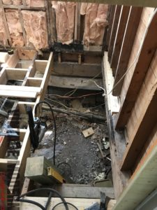 Sunken Shower Bathroom Remodeling Project Austin Tx by Vintage Modern Design Build