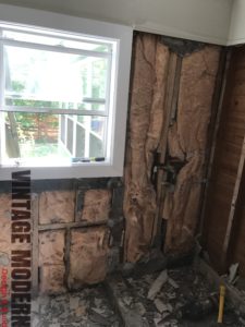 Sunken Shower Bathroom Remodeling Project Austin Tx by Vintage Modern Design Build