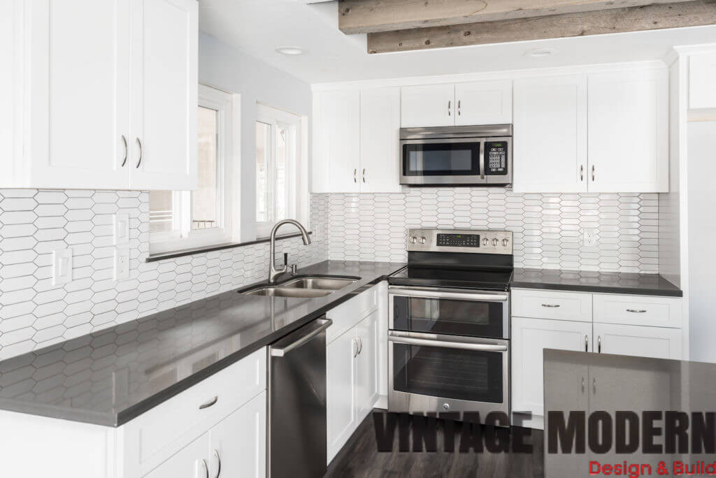 mid century transitional kitchen remodeling project austin tx