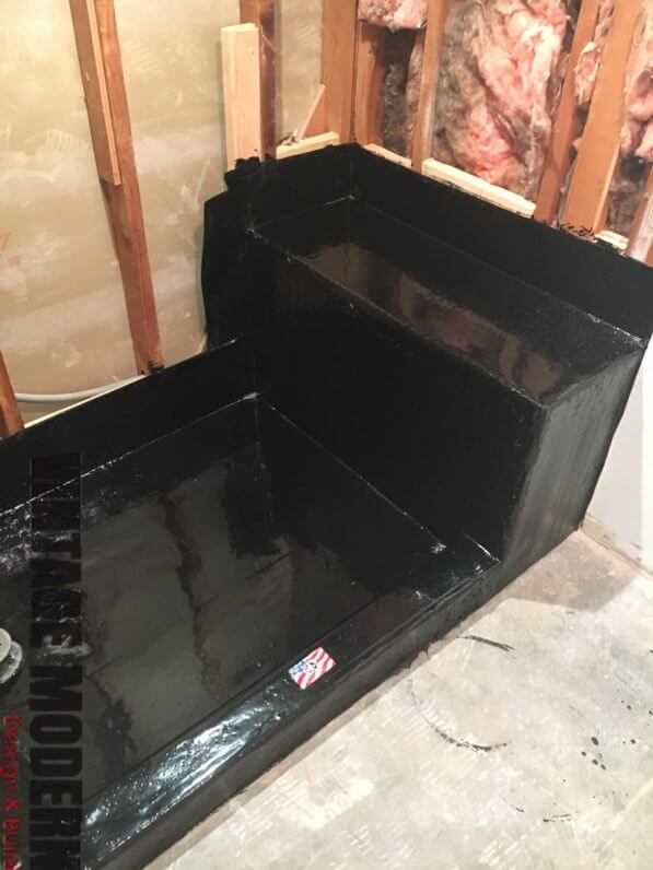 waterproofing shower bathroom remodeling austin texas