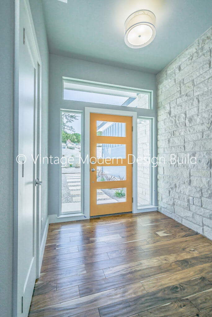 mid century modern design remodeling contractor Austin TX