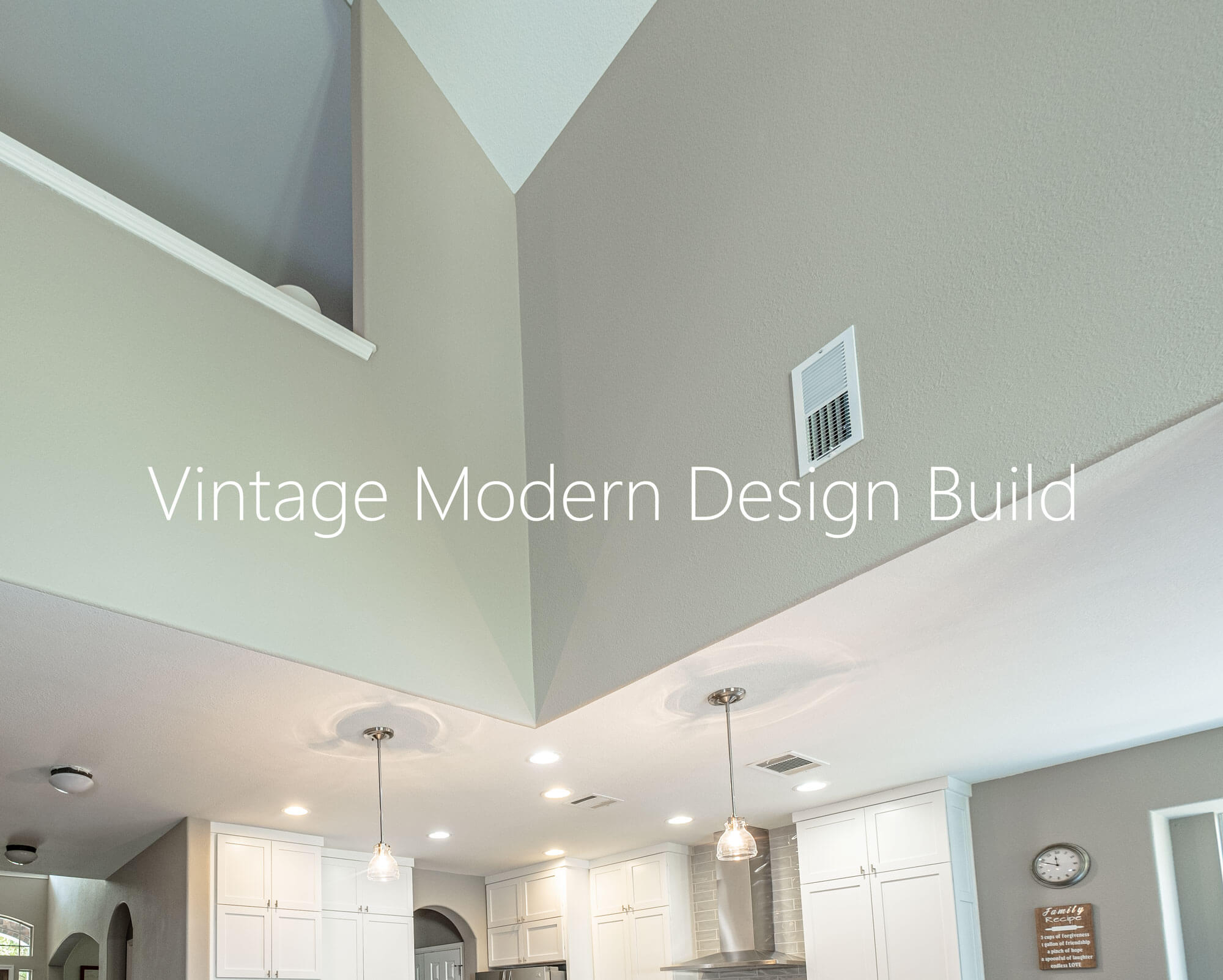 Open Plan Shaker Kitchen Remodel Austin Texas