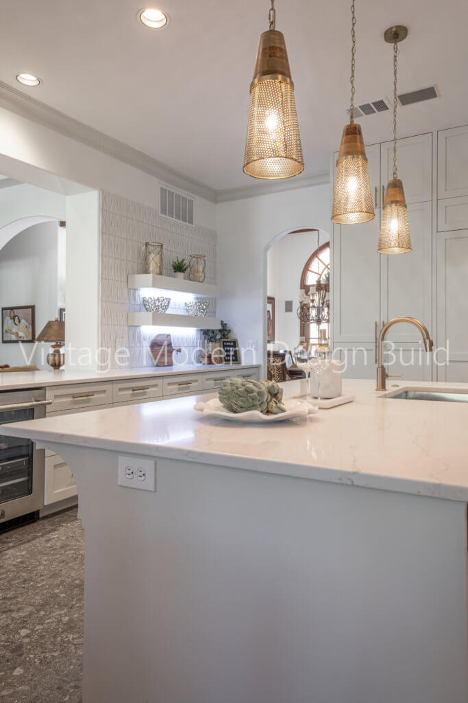Elegant transitional kitchen bathroom remodeling project in Austin / West Lake Hills / Lakeway TX