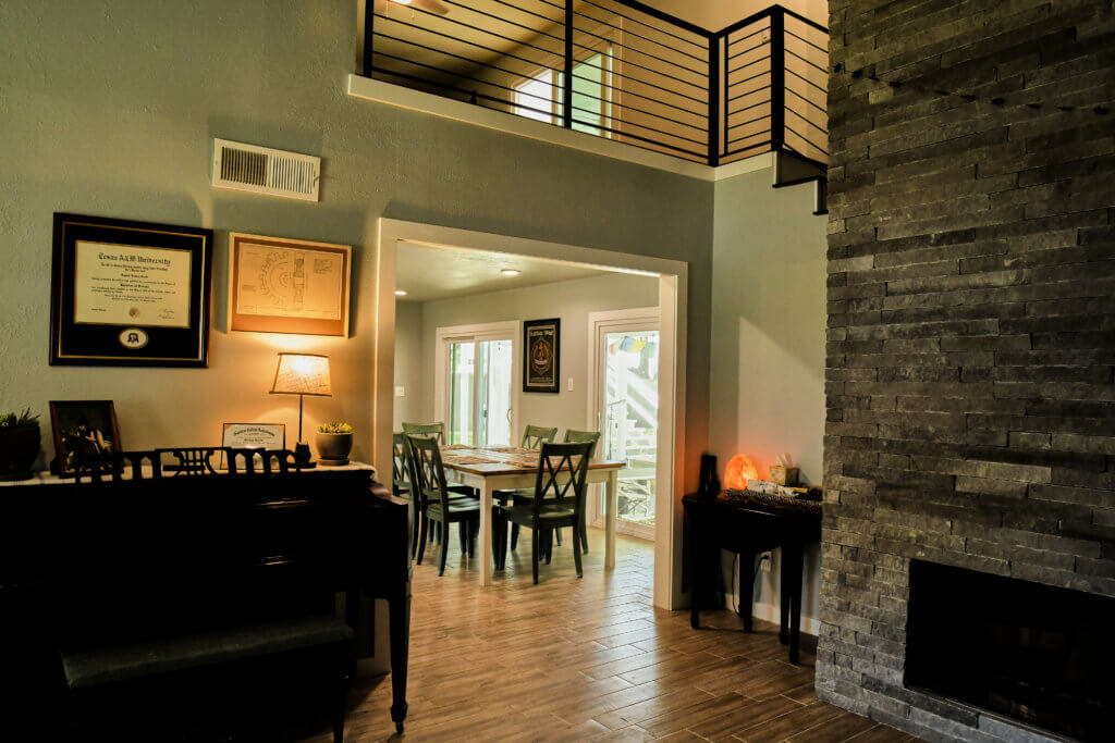 Living Room / Kitchen Remodeling Project Austin TX / West Lake Hills