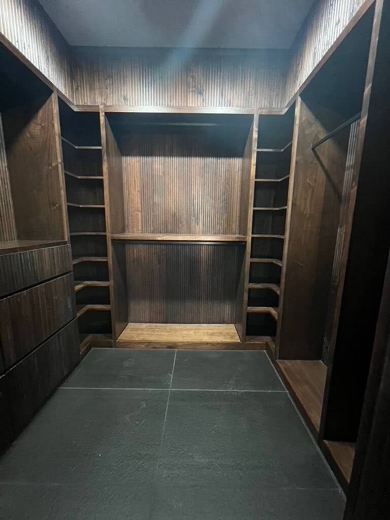 High End Custom Milled Walnut Cabinetry - Austin TX / West Lake Hills