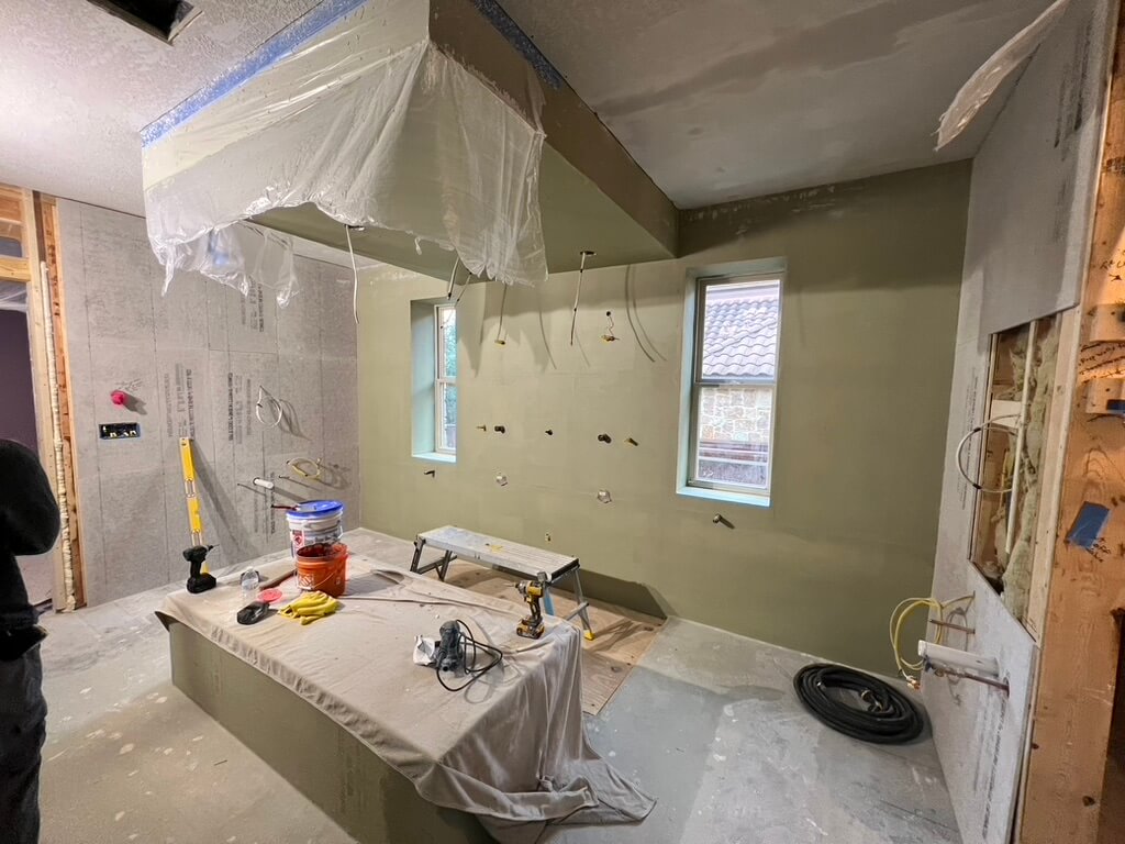 Water Proofing Steam Shower Austin TX / West Lake Hills