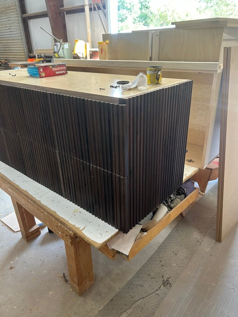 High End Custom Milled Walnut Cabinetry – Austin TX / West Lake Hills