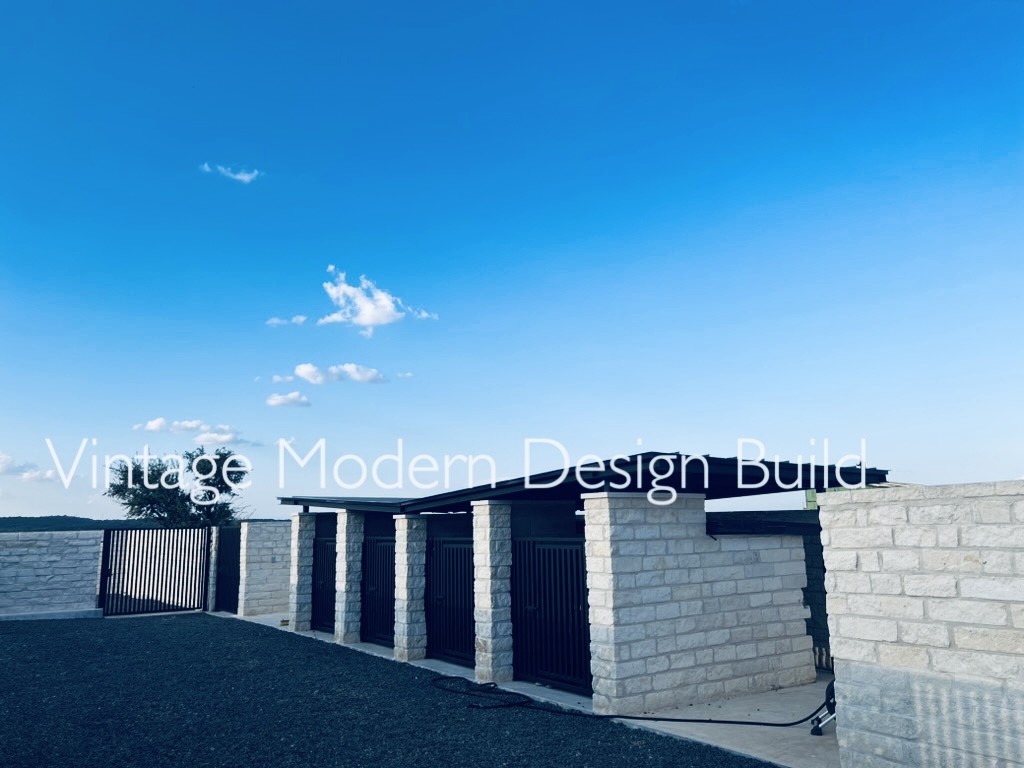 Luxury Dog Kennel Construction Austin TX / Hill Country