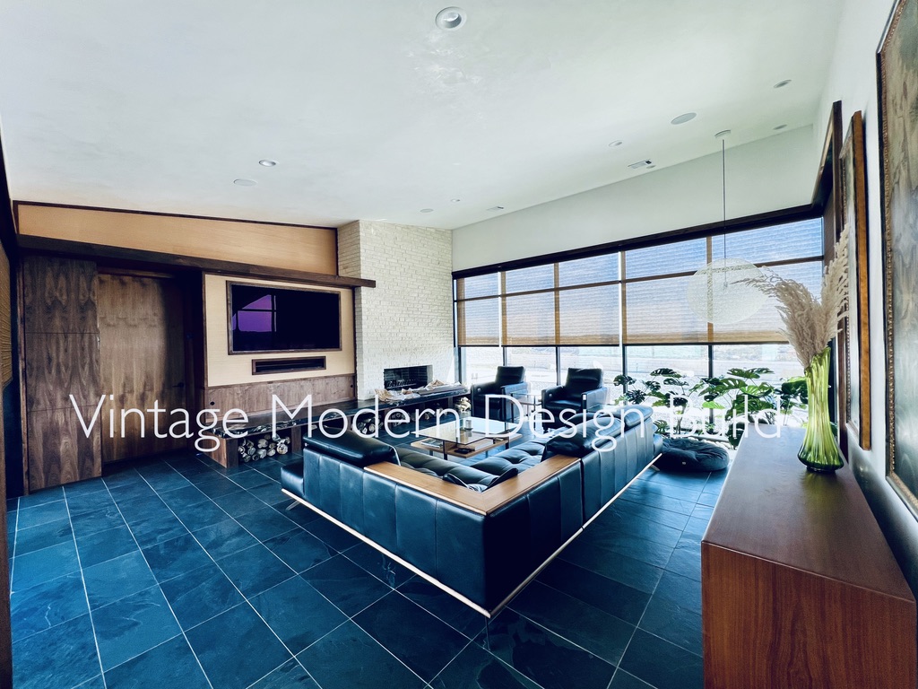 Mad Men / Mid Century Modern Inspired Entertainment Center / Living Room Austin TX