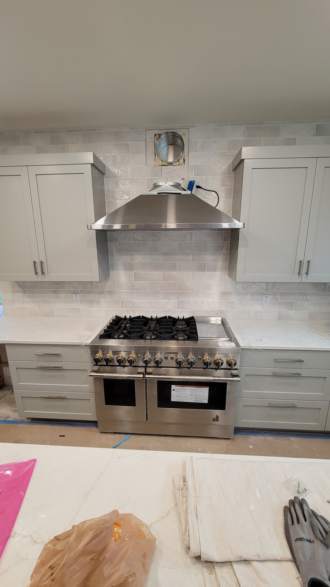 Jenn Air 48" Range Kitchen Remodel Austin TX