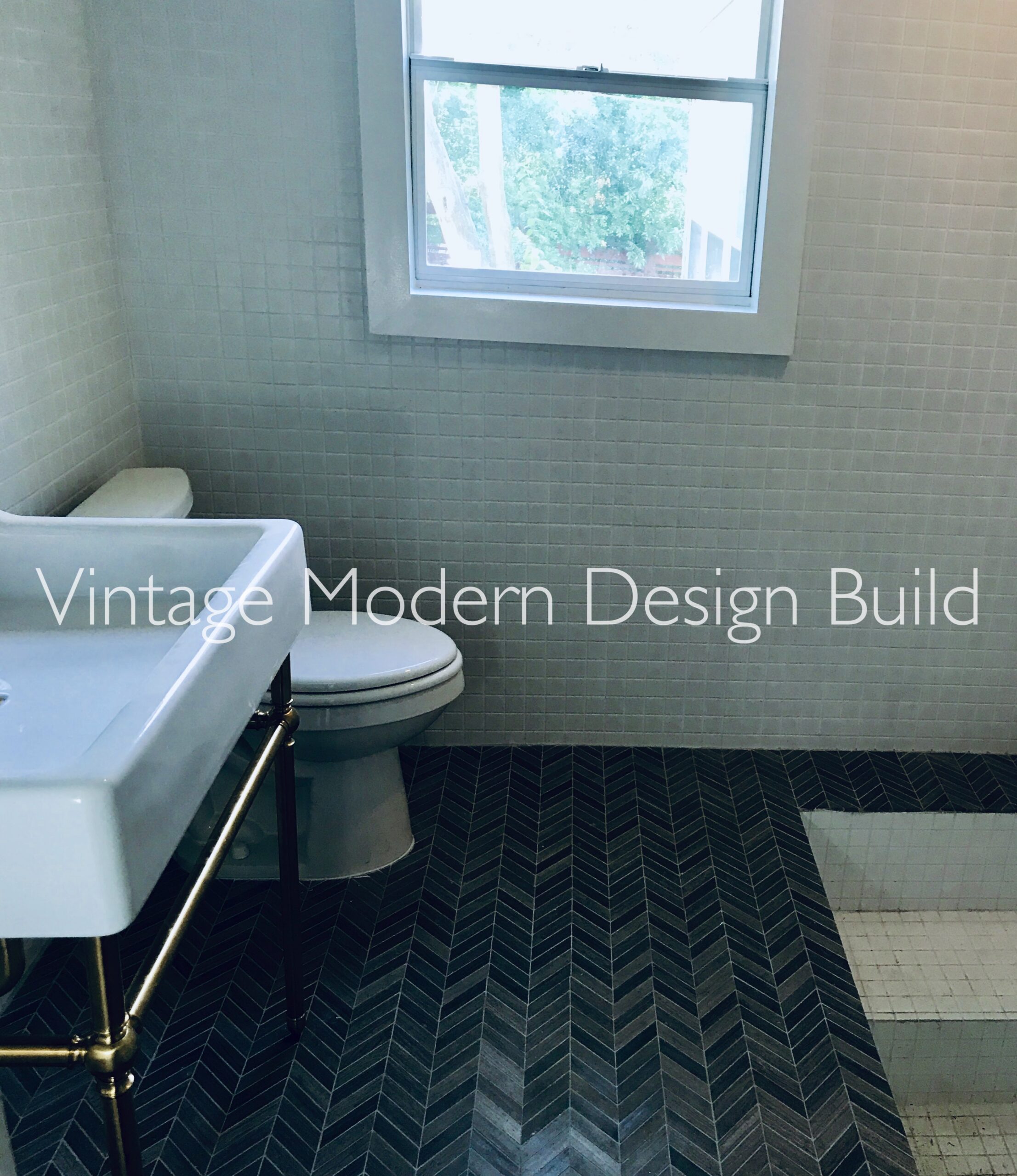 Sunken Shower Bathroom Remodeling Project Austin TX / Zilker Park