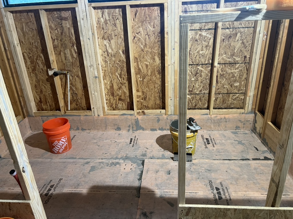 Custom Shower Pan Construction Austin TX