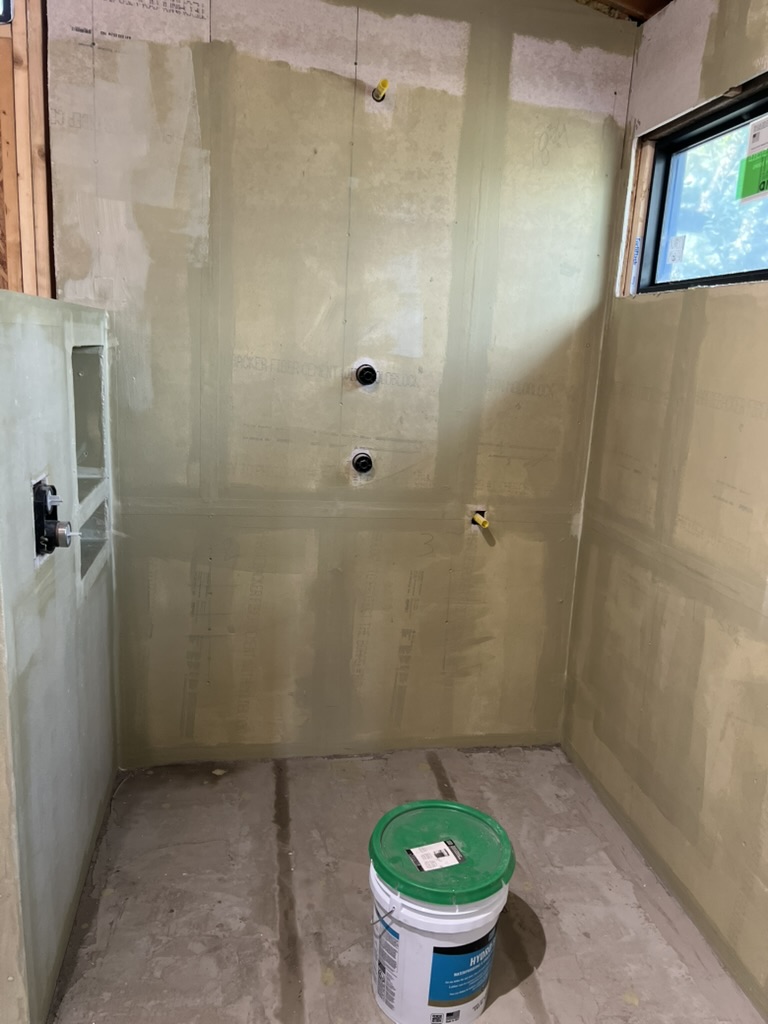 Shower Water Proofing / Membrane Austin TX