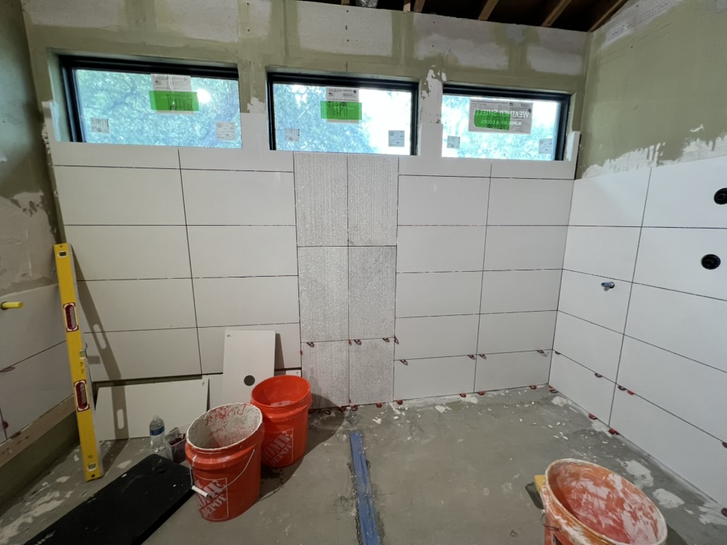 Walk in Shower Bathroom Remodel Austin / Lakeway TX